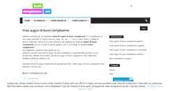 Desktop Screenshot of buoncompleanno.net